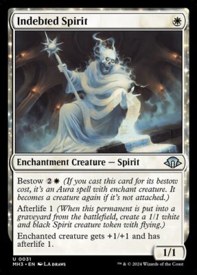 Indebted Spirit MTG Modern Horizons 3 Uncommon NM x4 - Magic Card