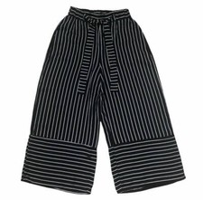 Vintage Women's Pants Stradivarius Summer Black White XS