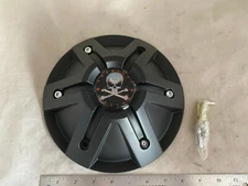 American Outlaw (8 LUG ONLY) Matte Black Wheel Rim Hub Cover Center Cap BC-840