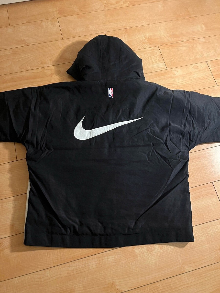 Nike Ambush x NBA Collection Brooklyn Nets Logo Black Jacket Size