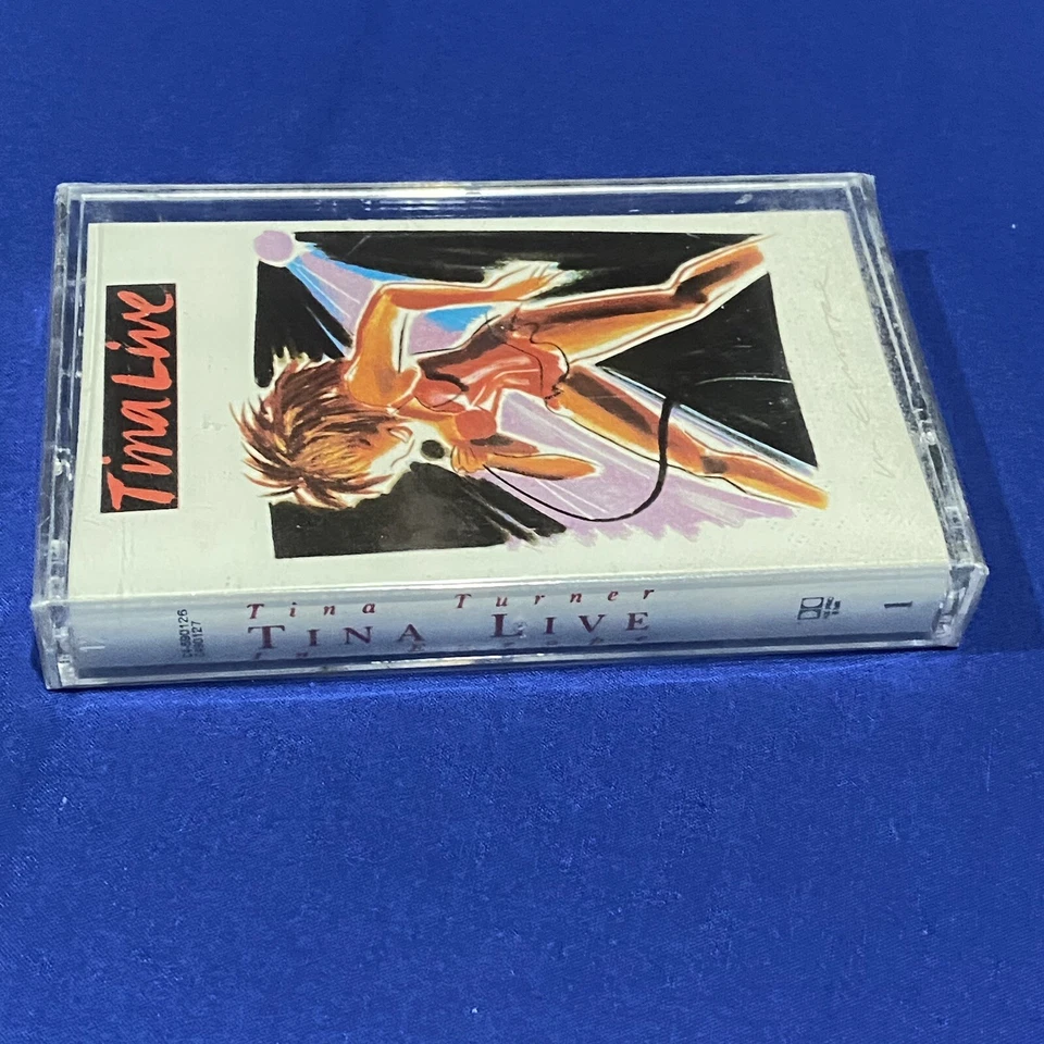 Tina Turner Live In Europe cassette tape 1 Capitol 1988 NEW SEALED NOS - Image 3 of 4