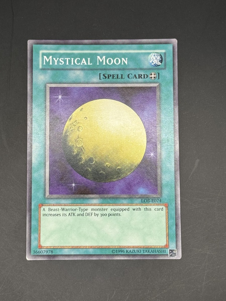 Mystical Moon | LOB-E074 | Yu-Gi-Oh Card | eBay