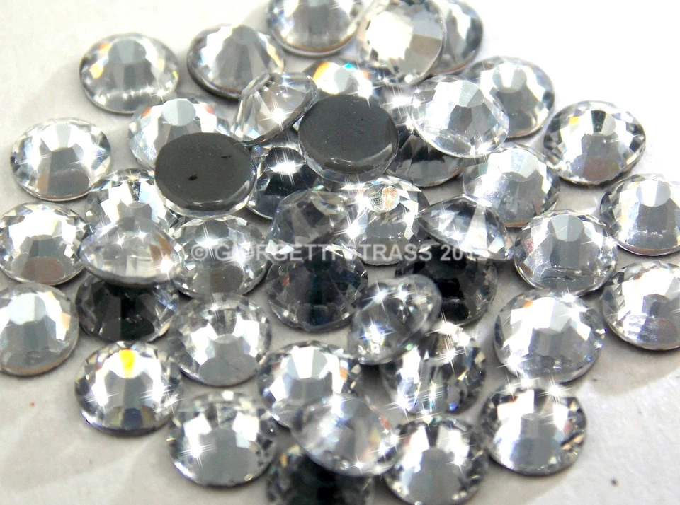 GIORGETTI STRASS STRASS MC Stone collection 500pz SS20 5mm Cristallo termoadesivi bianco hotfix