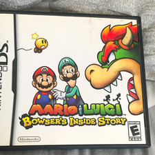 Nintendo Mario & Luigi: Bowser's Inside Story Nintendo DS Manual Included