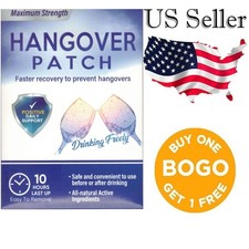 VANTEIN Hangover Relief Party Patches, Effective and Easy to Use, 48 patches