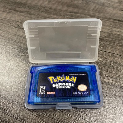 Pokemon Sapphire GBA Version (Game Boy Advance, 2003) Cartridge Game USA Tested