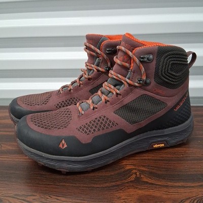 Vasque Breeze LT Hiking Shoes Boots GTX Vibram Purple High Womens Size 10 NICE!
