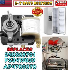 Refrigerator Evaporator Fan Motor for Kenmore Frigidaire Crosley Gibson Fridge