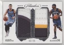 2016 Flawless Dual Diamond Memorabilia 2/25 Chandler Parsons Zach Randolph 3d3