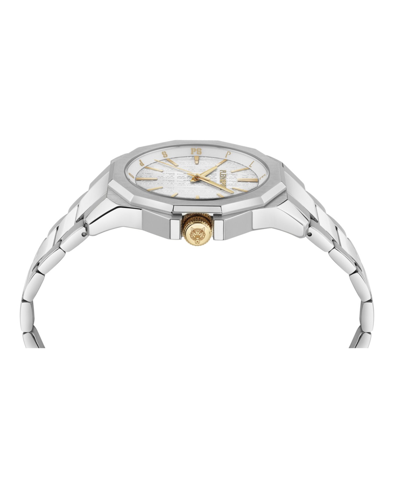 Plein Sport Mens  Stainless Steel 42mm Bracelet Fashion Watch