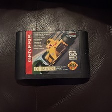 Formula One Sega Genesis Domark Formula Racing Simulation Sports Video Game Cart