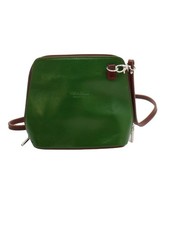Borsa donna Vera Pelle verde 100% pelle a tracolla
