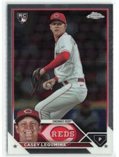 Casey Legumina RC 2023 Topps Chrome Update Cincinnati Reds #USC5