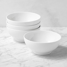 Pillivuyt Coupe Porcelain Noodle Bowls, Set of 4 43178