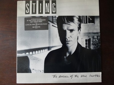 STING  THE DREAM OF THE BLUE TURTLES / LP VINYL NEUWERTIG