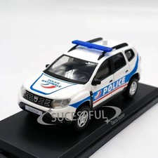1:43 Dacia French Police Alloy Diecast Collectible Gift Car Model
