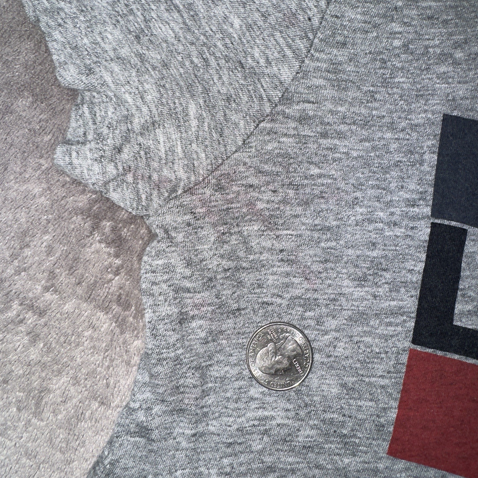 Lot Bundle 2 Levi’s Black Gray Basic T-Shirts Kid… - image 13