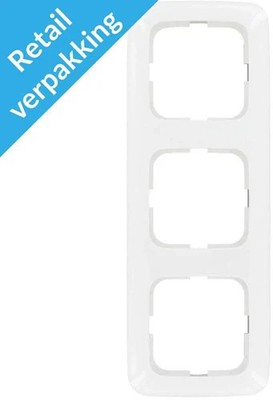 Busch Hunter White Triple Cover Frame - 4695620