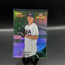 2013 Certified USA Baseball Champions Ryne Stanek Mirror Green #126/199