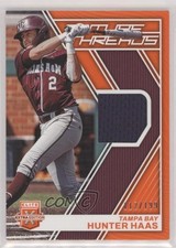 2023 Panini Elite Extra Edition Future Threads Orange 112/199 Hunter Haas uk2