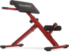 Sit-Up Fitness Hyperextension Weight Bench, X Adjustable Ab, and Core Strength