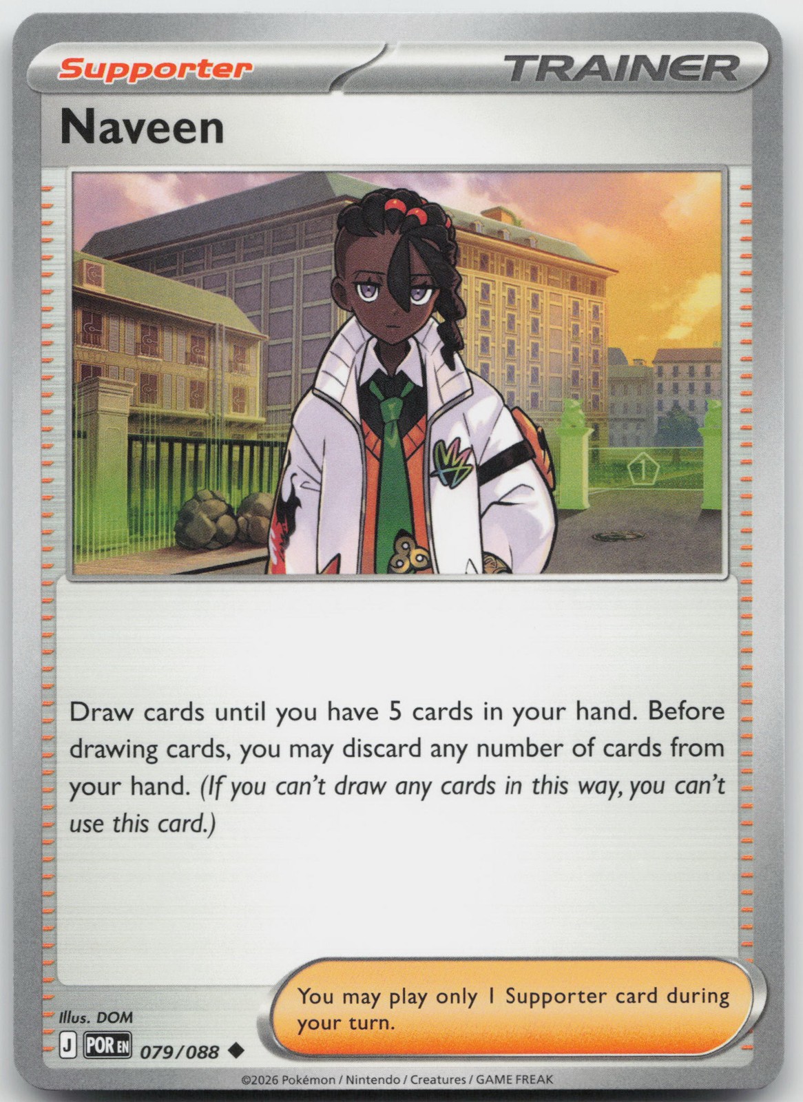 Naveen Uncommon ME03: Perfect Order 079/088 NM