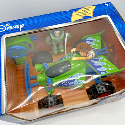 Disney Pixar Toy Story and Beyond Racing RC Car Woody Buzz