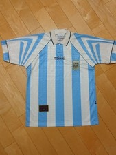 Batistuta Argentina 1996-1997 Home Jersey Vintage Football Shirt Size M JPN