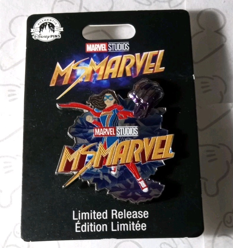Ms Marvel Kamala Khan 2022 Marvel Studios LR Disney Pin 149872