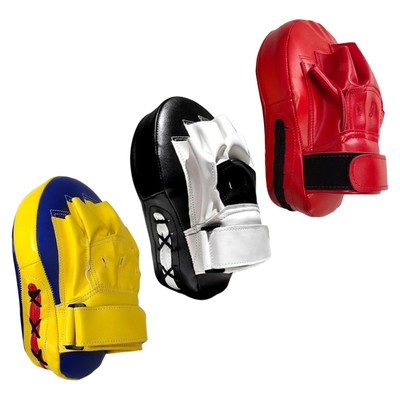Boxing Curved Focus Fäustlinge PU Practicing Strike Pad Muay Thai Workout