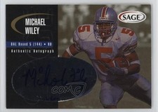2000 SAGE Auto Gold /200 Michael Wiley #A50 Auto 1s44
