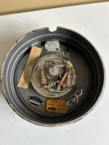 Very Rare 1950’s Avro Aircraft Canada Plant IBM Clock (As Is)