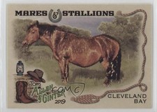 2019 Topps Allen & Ginter Mares and Stallions Cleveland Bay Horse #MS-12 yf0
