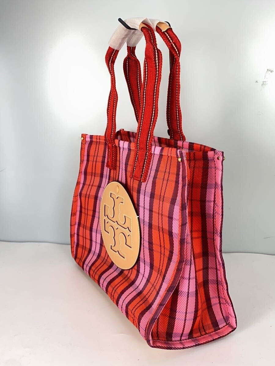 rii　トリーバーチビッグトートバッグ　マザーズバッグ　チェック　美品 TORY BURCH ◇ Tote Bag / - / RED / Check / 10008684 | eBay