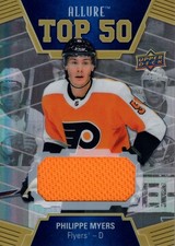 2019-20 Upper Deck Allure Top 50 Jerseys #T5041 Philippe Myers C Jersey - HKY