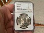 1924 Peace Silver Dollar NGC MS-64 — photo 6