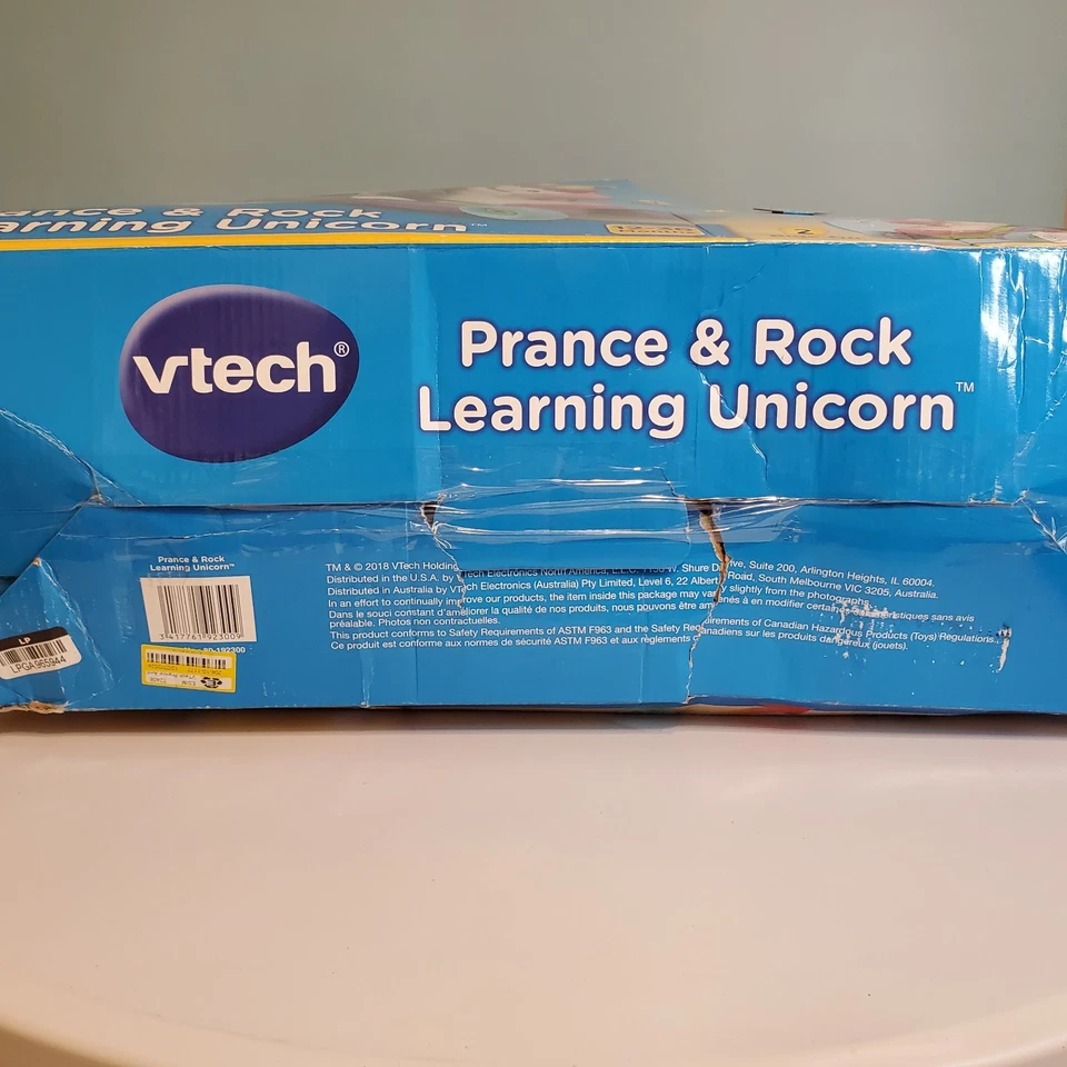 Vtech Prance & Rock Aprendizaje Unicornio Rocker/Ride On 12-36 meses Foto 3 de 3