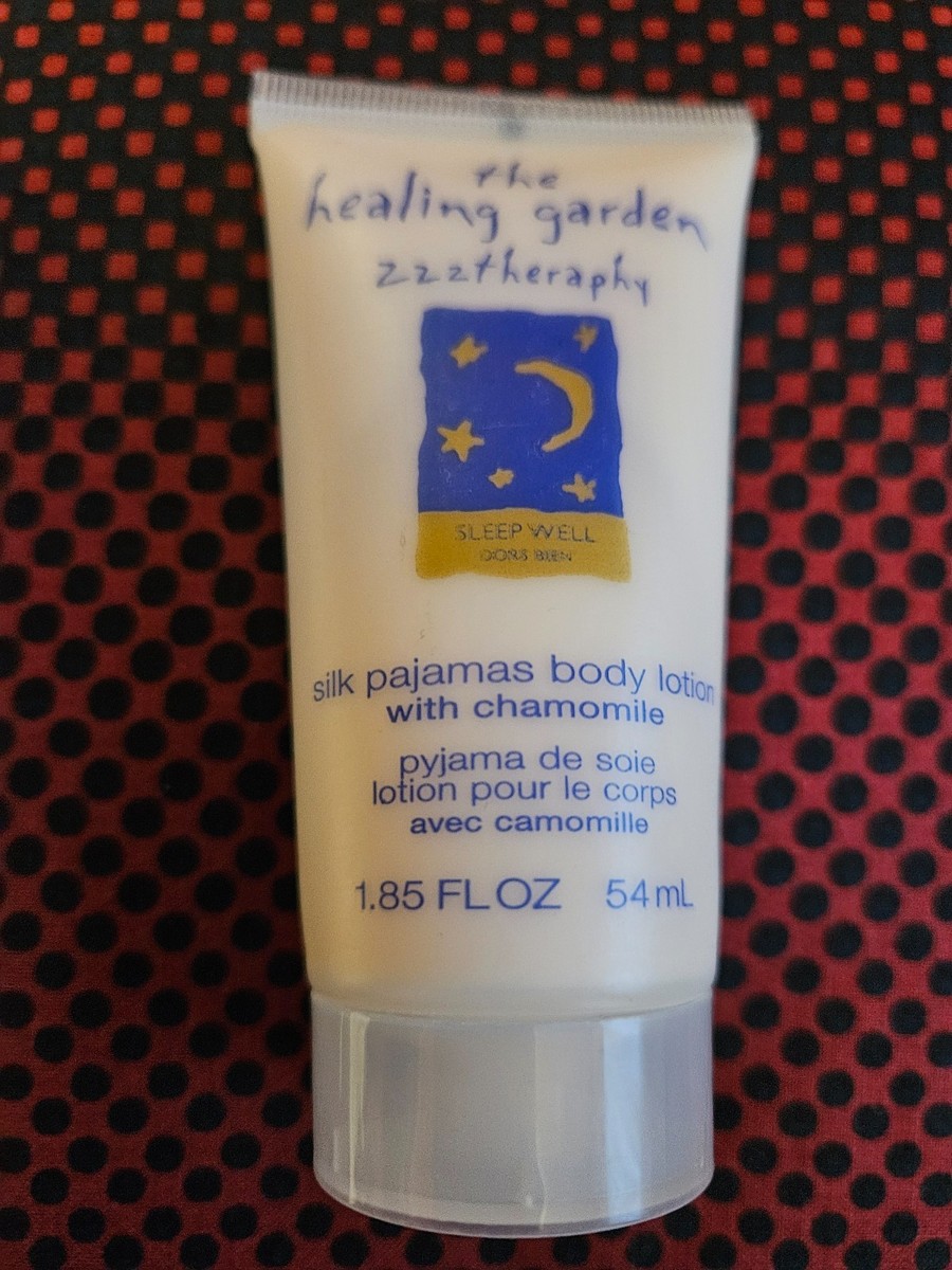 The HEALING GARDEN Zzz Therapy~1.8oz~SILK PAJAMAS BODY LOTION w