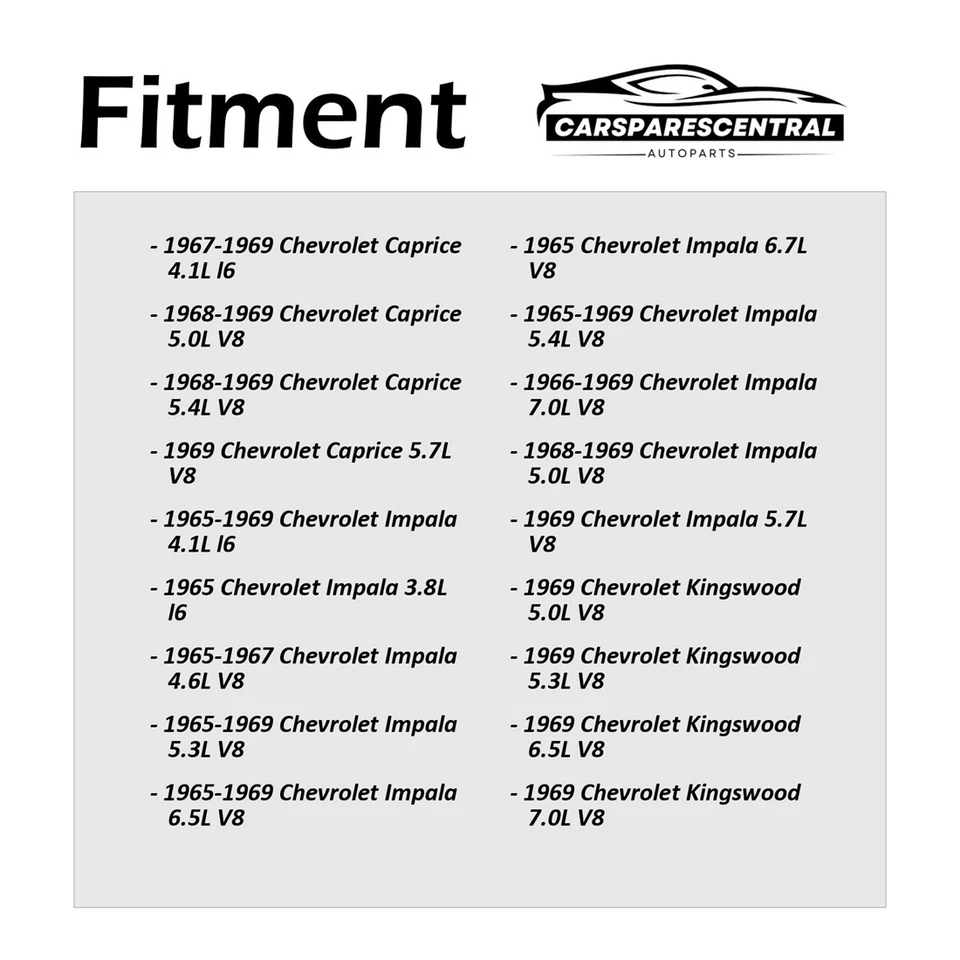 Cilindro de rueda de freno de tambor centrado delantero 2x para Chevrolet Kingswood 6,6 L 1970 Foto 4 de 4