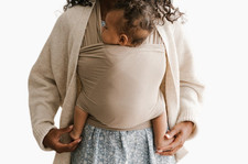 Solly Baby Wrap Carrier Taupe NEW