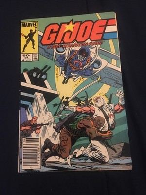 G.I. Joe #24 1st App Firefly Wild Weasel Newsstand Marvel Comics 1984