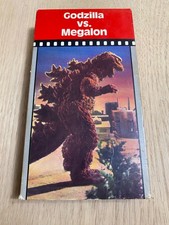 Godzilla vs. Megalon VHS Video Treasures, 1986 Color 67m Monster Movie Lizard