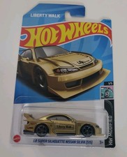 → View on eBay: Hot Wheels LB SUPER SILHOUETTE Nissan Silvia S15 Liberty Walk LBWK 17/250 GOLD Hot Wheels LB SUPER SILHOUETTE Nissan Silvia S15 Liberty Walk LBWK 17/250 GOLD