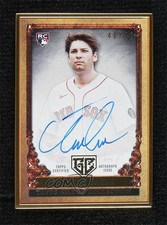 2023 Topps Gilded Collection Gallery of Gold 46/50 Triston Casas Auto 1v3