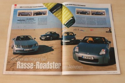 Auto Bild 14/2005 Nissan 350 Z Roadster mit 280PS besser als...?