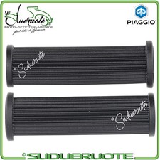 MANOPOLE VESPA PK 50 S SS 80 100 125 ETS 1982-1987 COPPIA NERE MANUBRIO PIAGGIO