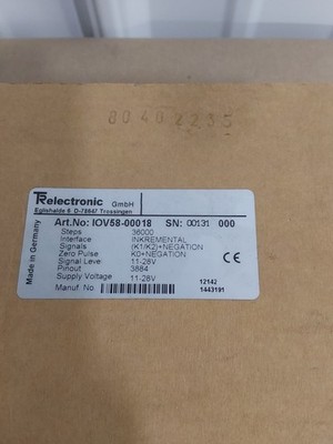 New TR ELECTRONIC IOV58-00018 encoder IOV5800018