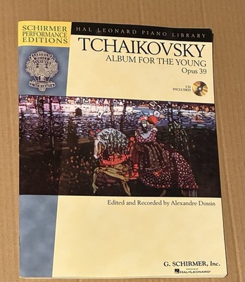 Tchaikovsky Album for the Young Piano Solo with CD - Good+ condition