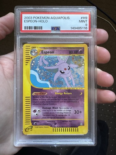 Espeon graded PSA 9 for sale on eBay