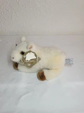 Vintage Dakin 8.5" Farm Huggable Billy Goat Plush With Sound Stuffed Animal